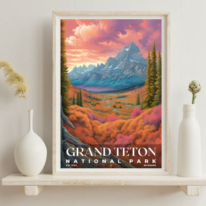 Grand Teton National Park Poster | S02