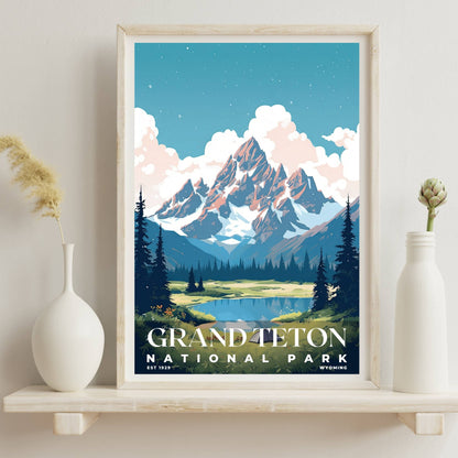 Grand Teton National Park Poster | S03