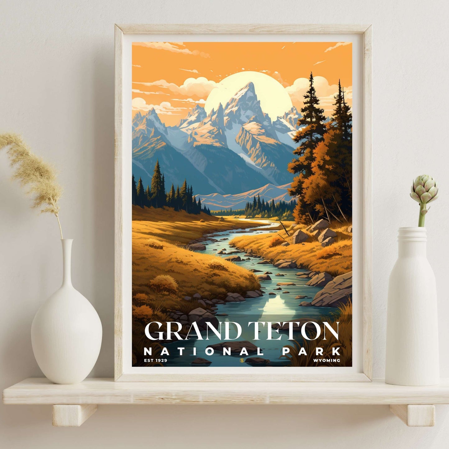 Grand Teton National Park Poster | S07