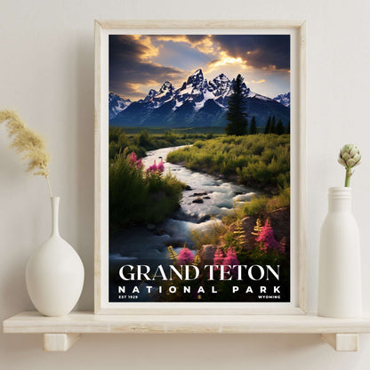 Grand Teton National Park Poster | S10