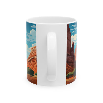 Capitol Reef National Park Mug | White Ceramic Mug (11oz, 15oz)