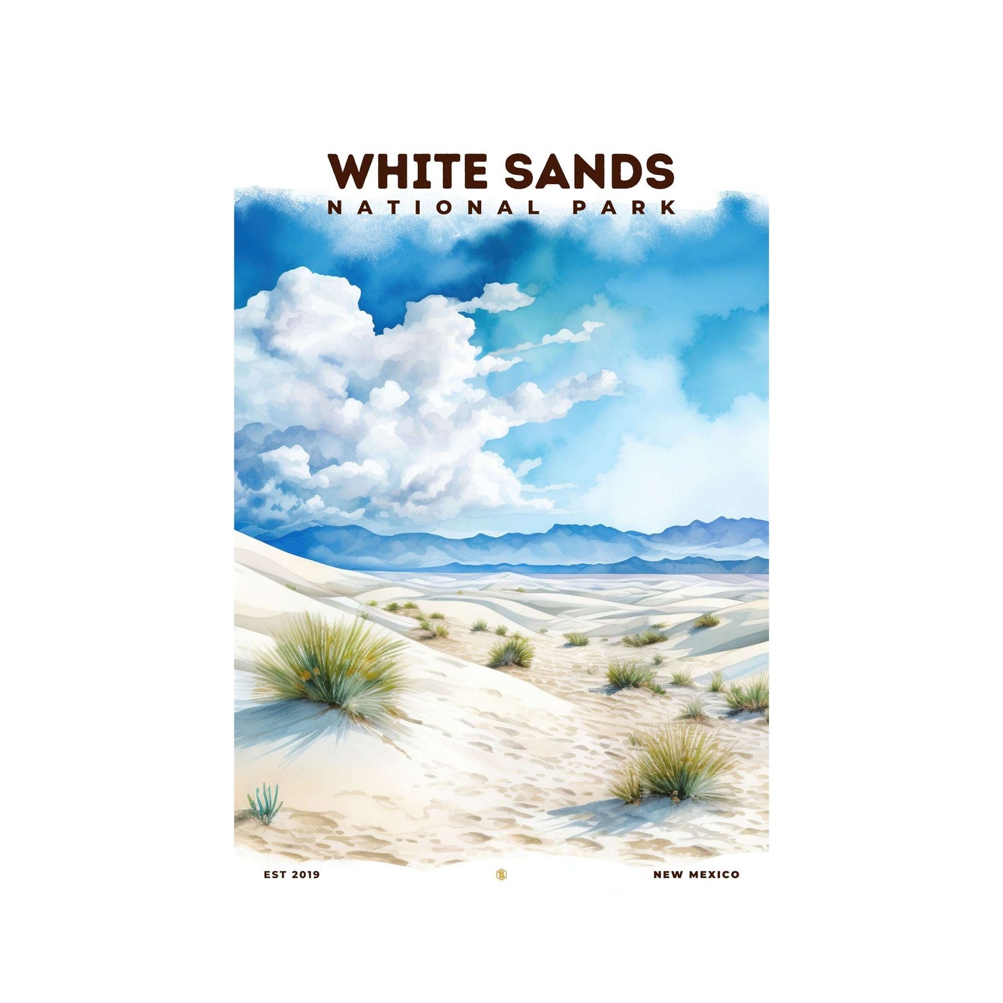 White Sands National Park Poster | S08