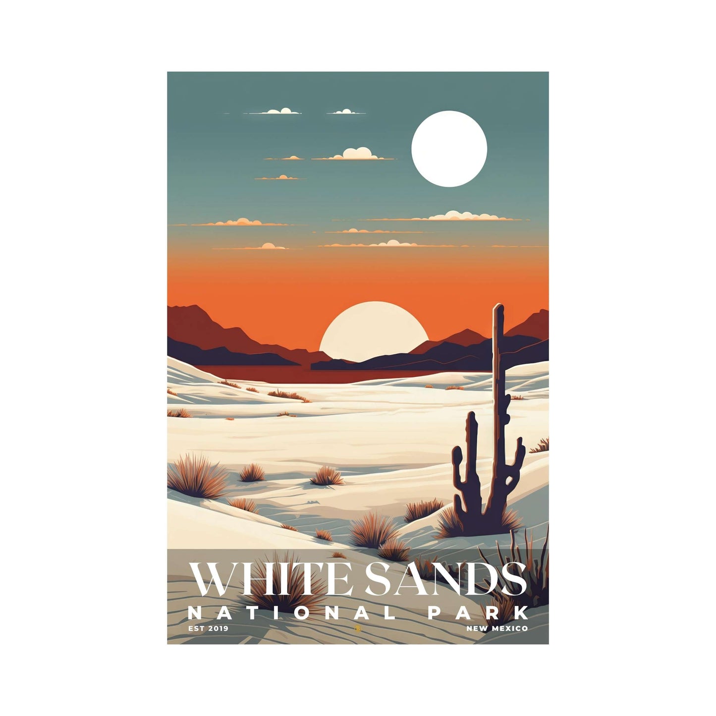 White Sands National Park Poster | S05