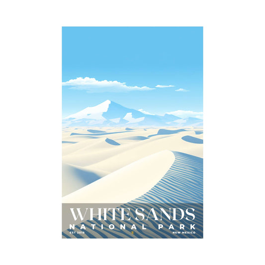 White Sands National Park Poster | S07