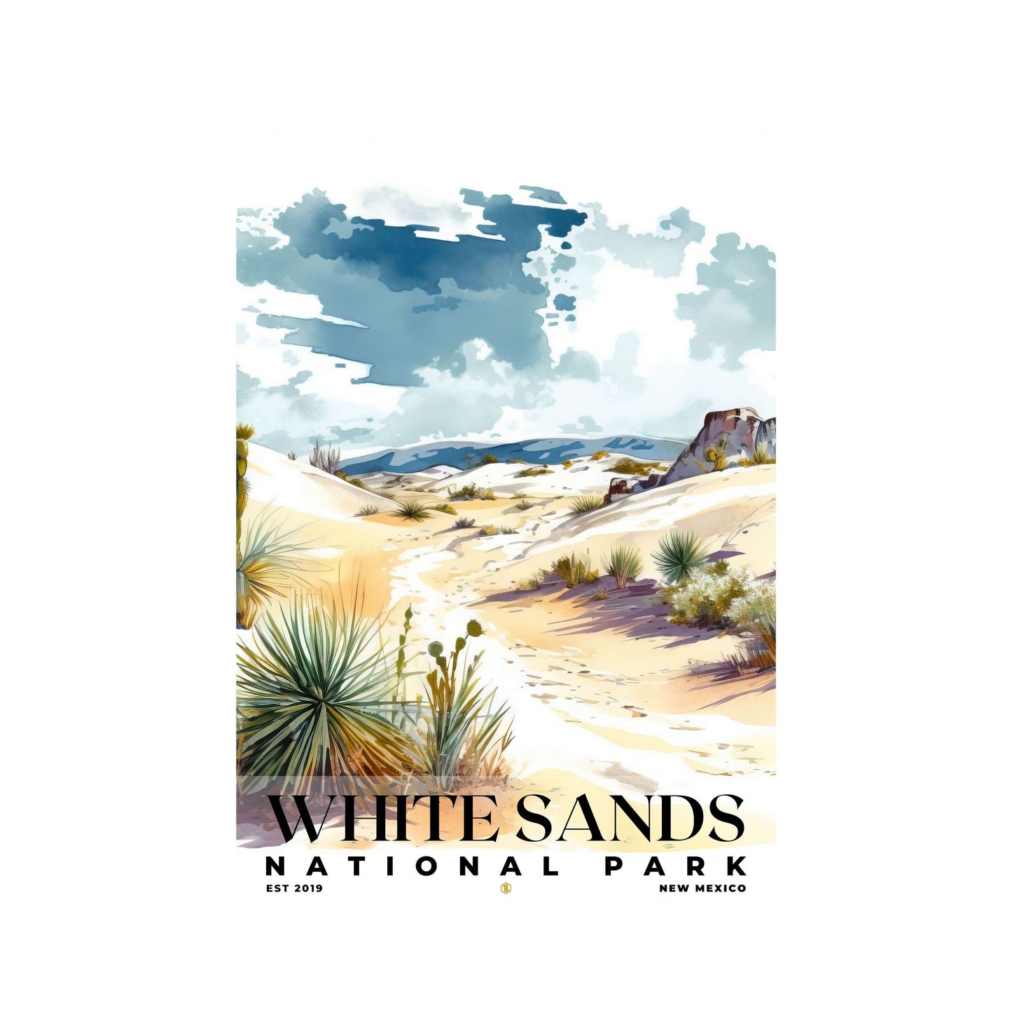 White Sands National Park Poster | S04