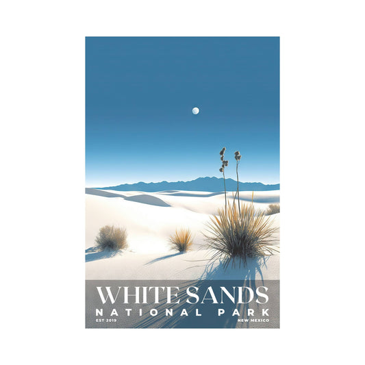 White Sands National Park Poster | S03