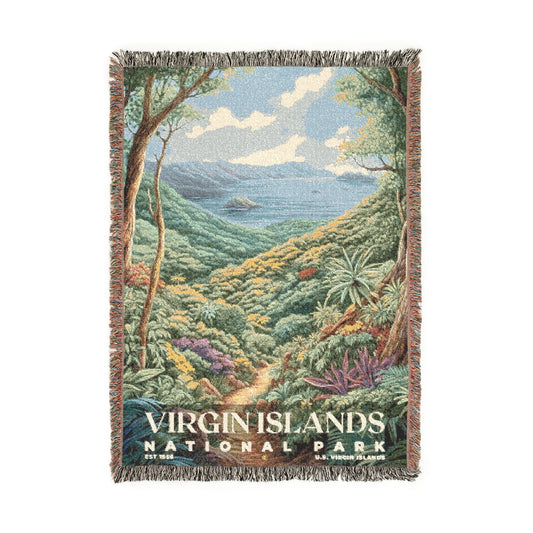 Virgin Islands National Park Woven Blanket | S02