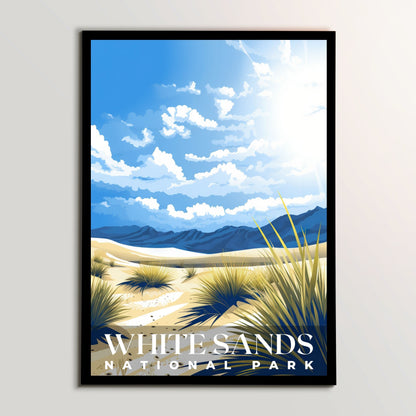 White Sands National Park Poster | S01