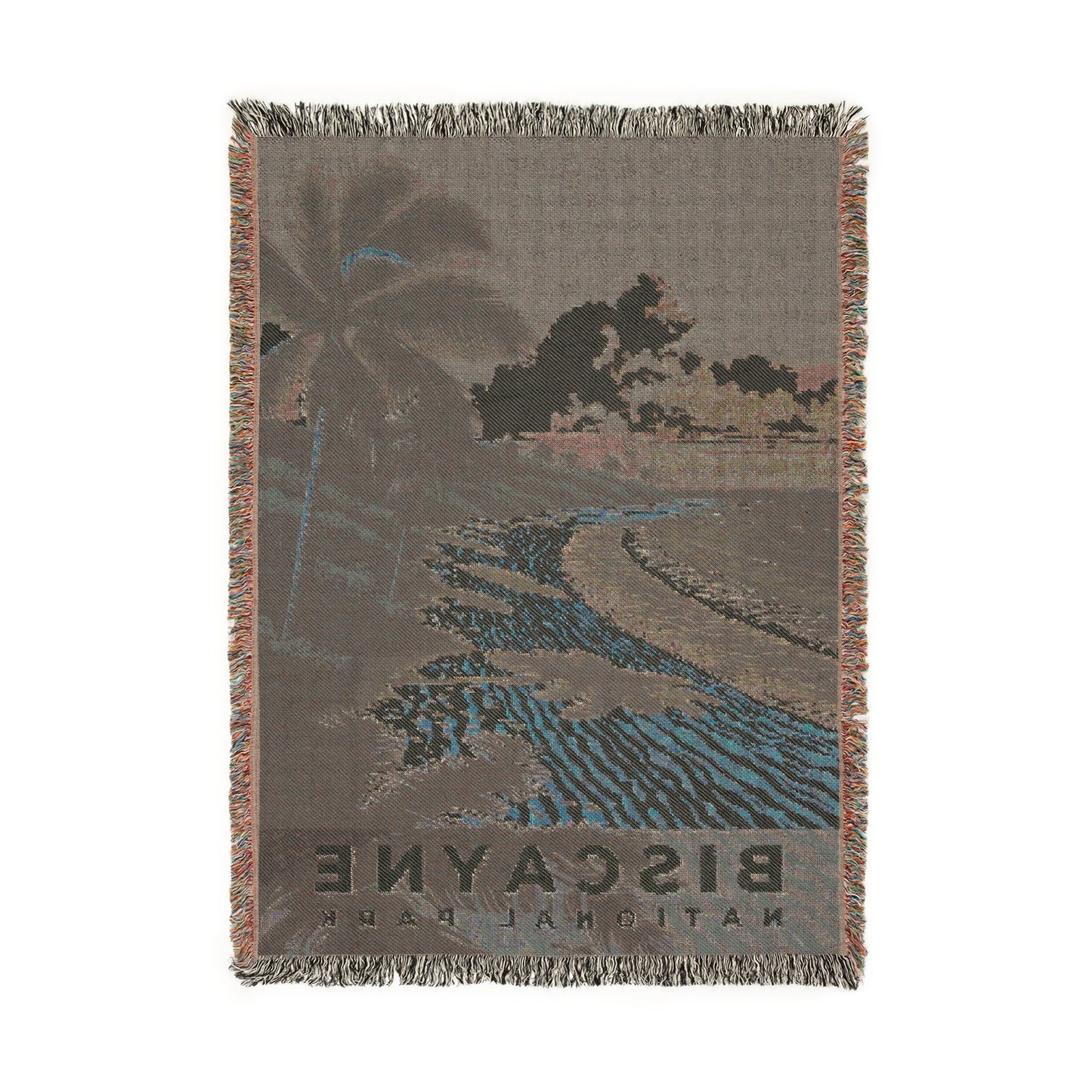 Biscayne National Park Woven Blanket | S19