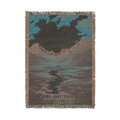 Gates of the Arctic National Park Woven Blanket | S06