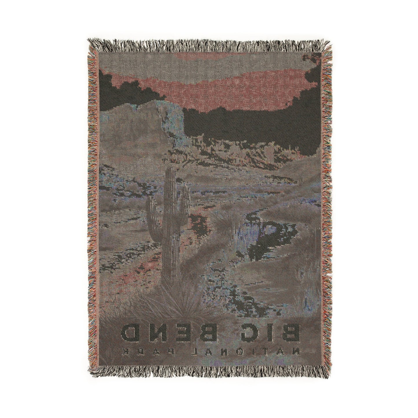 Big Bend National Park Woven Blanket | S17
