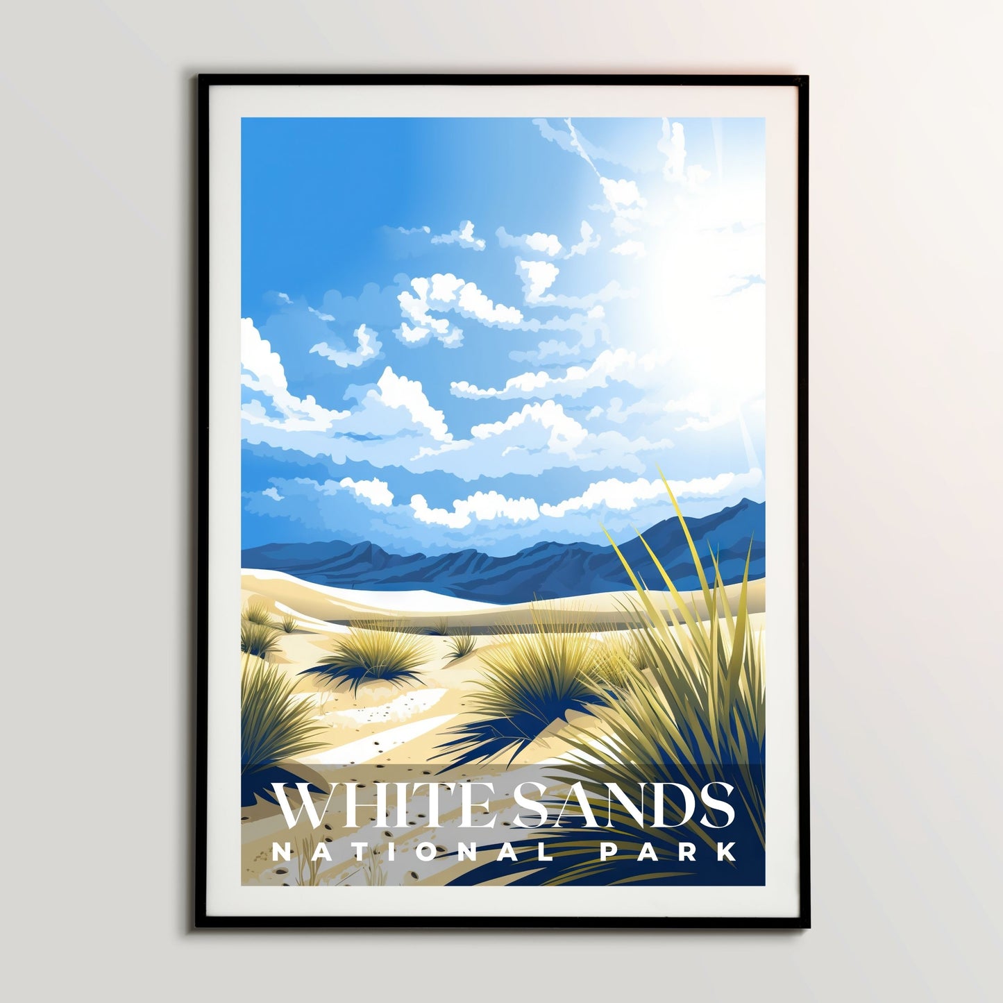 White Sands National Park Poster | S01