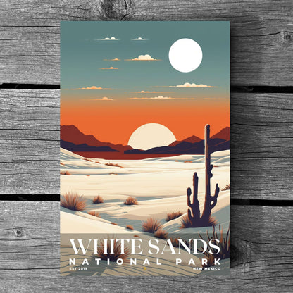 White Sands National Park Poster | S05