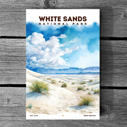 White Sands National Park Poster | S08