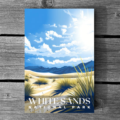 White Sands National Park Poster | S01