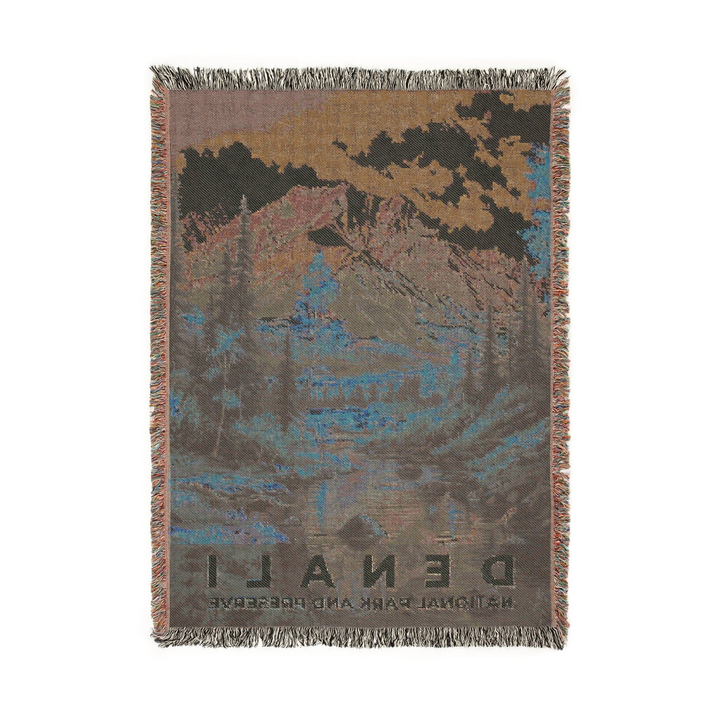Denali National Park Woven Blanket | S18