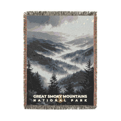 Great Smoky Mountains National Park Woven Blanket | S15