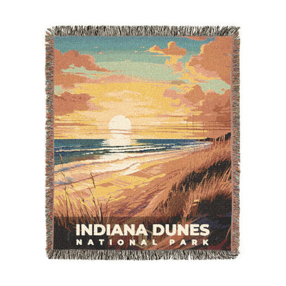 Indiana Dunes National Park Woven Blanket | S07