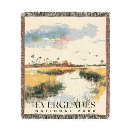 Everglades National Park Woven Blanket | S04