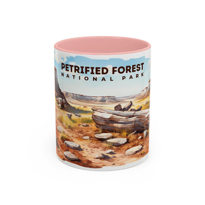 Petrified Forest National Park Mug | Accent Coffee Mug (11, 15oz)