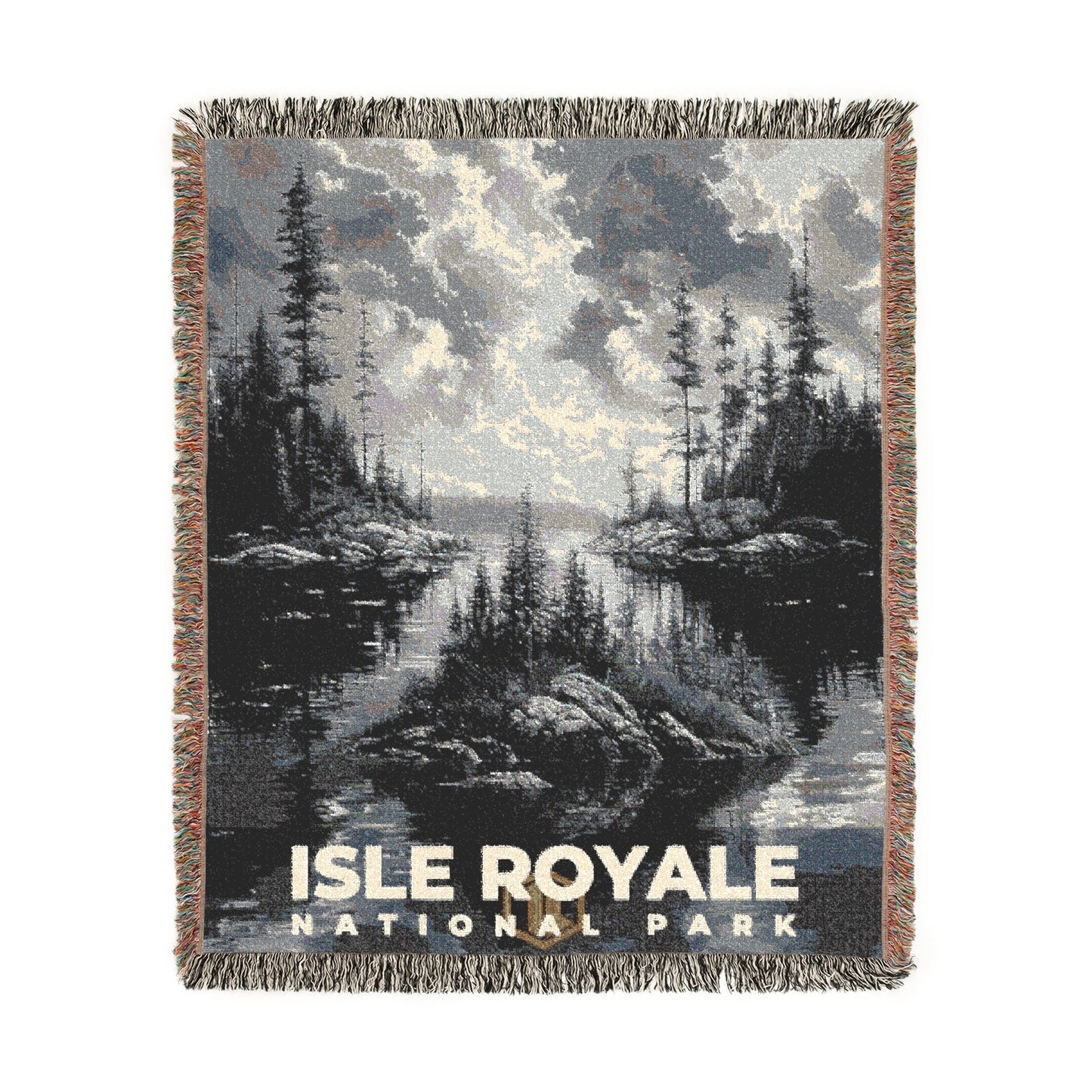 Isle Royale National Park Woven Blanket | S15