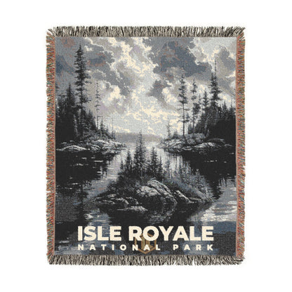 Isle Royale National Park Woven Blanket | S15