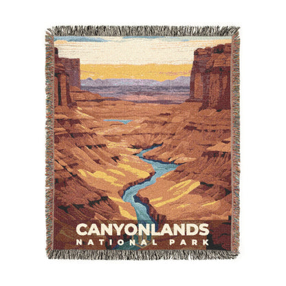 Canyonlands National Park Woven Blanket | S09