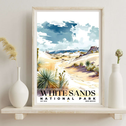 White Sands National Park Poster | S04