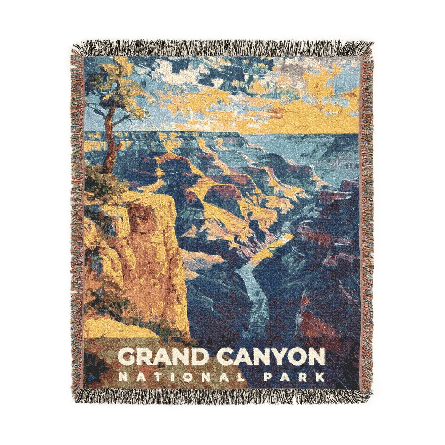 Grand Canyon National Park Woven Blanket | S14