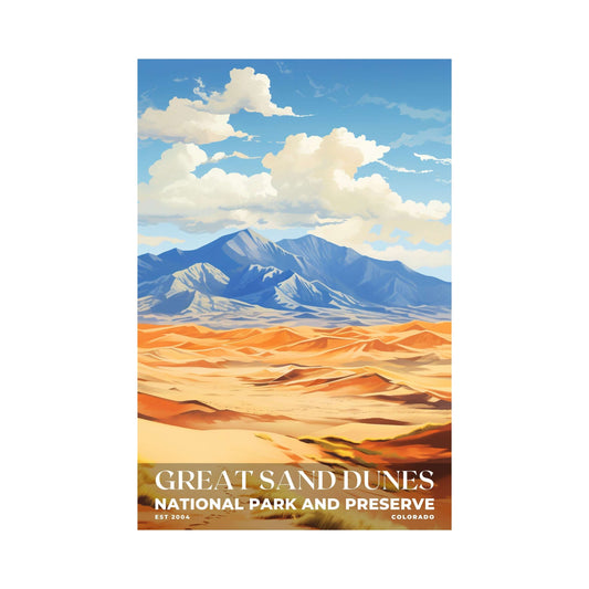 Great Sand Dunes National Park Poster | S06