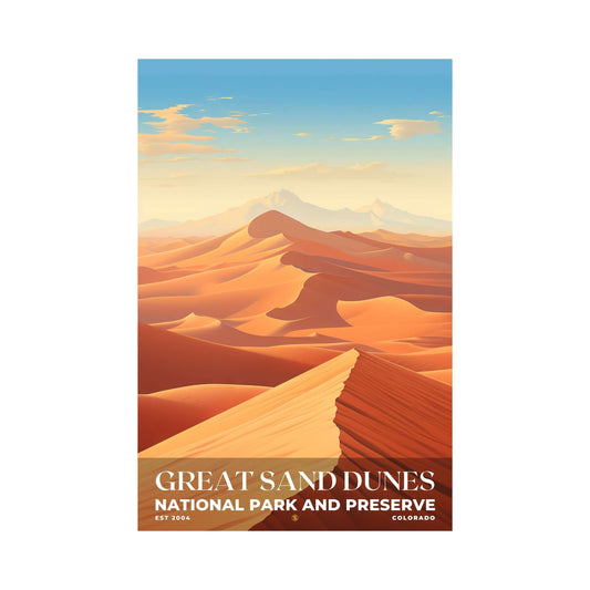 Great Sand Dunes National Park Poster | S07