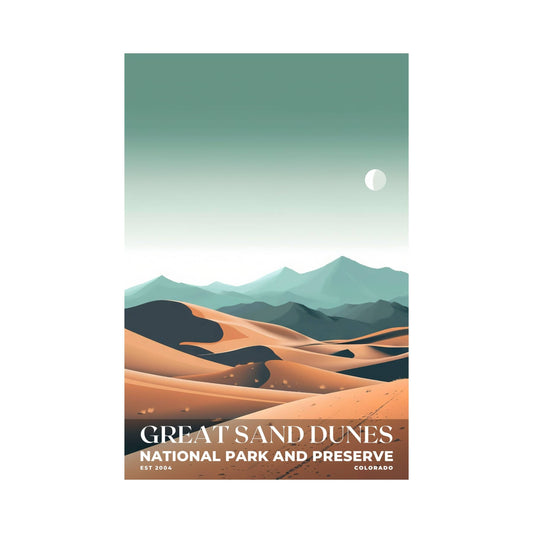 Great Sand Dunes National Park Poster | S03