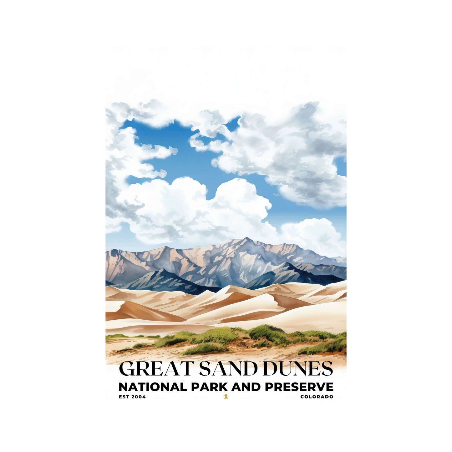 Great Sand Dunes National Park Poster | S04