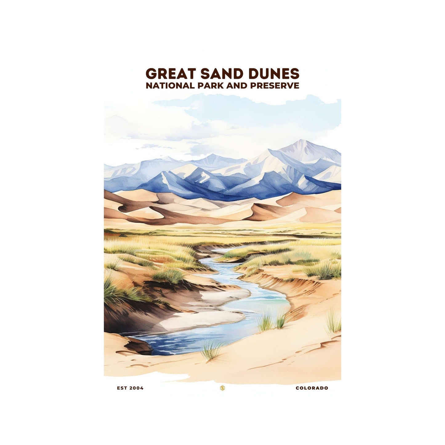 Great Sand Dunes National Park Poster | S08