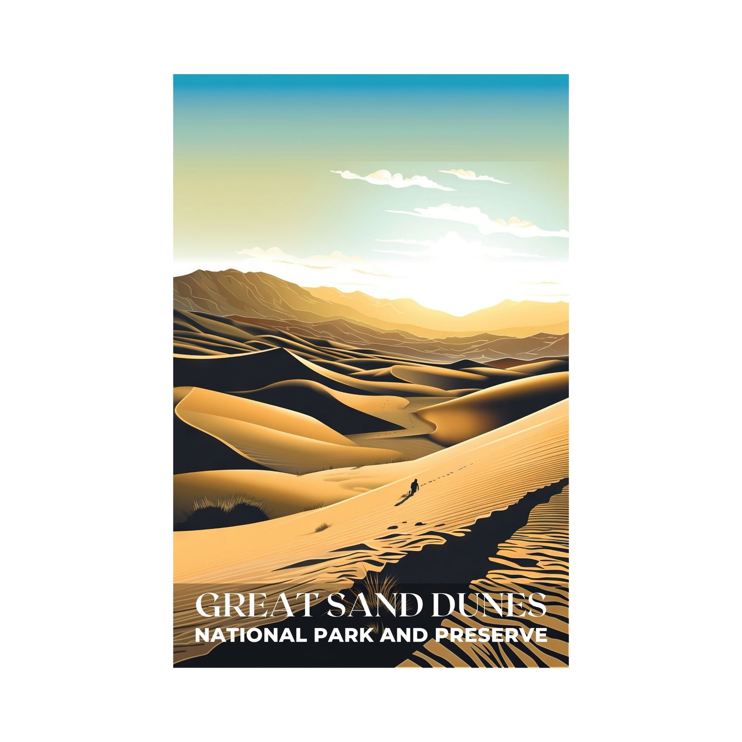 Great Sand Dunes National Park Poster | S01