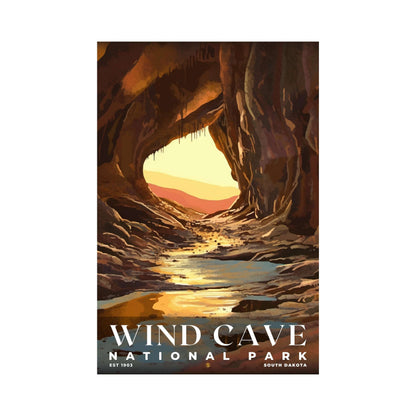 Wind Cave National Park Poster | S05