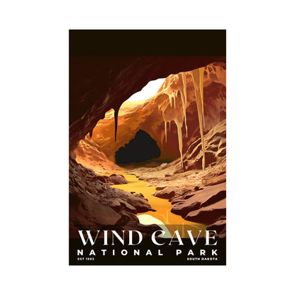 Wind Cave National Park Poster | S03