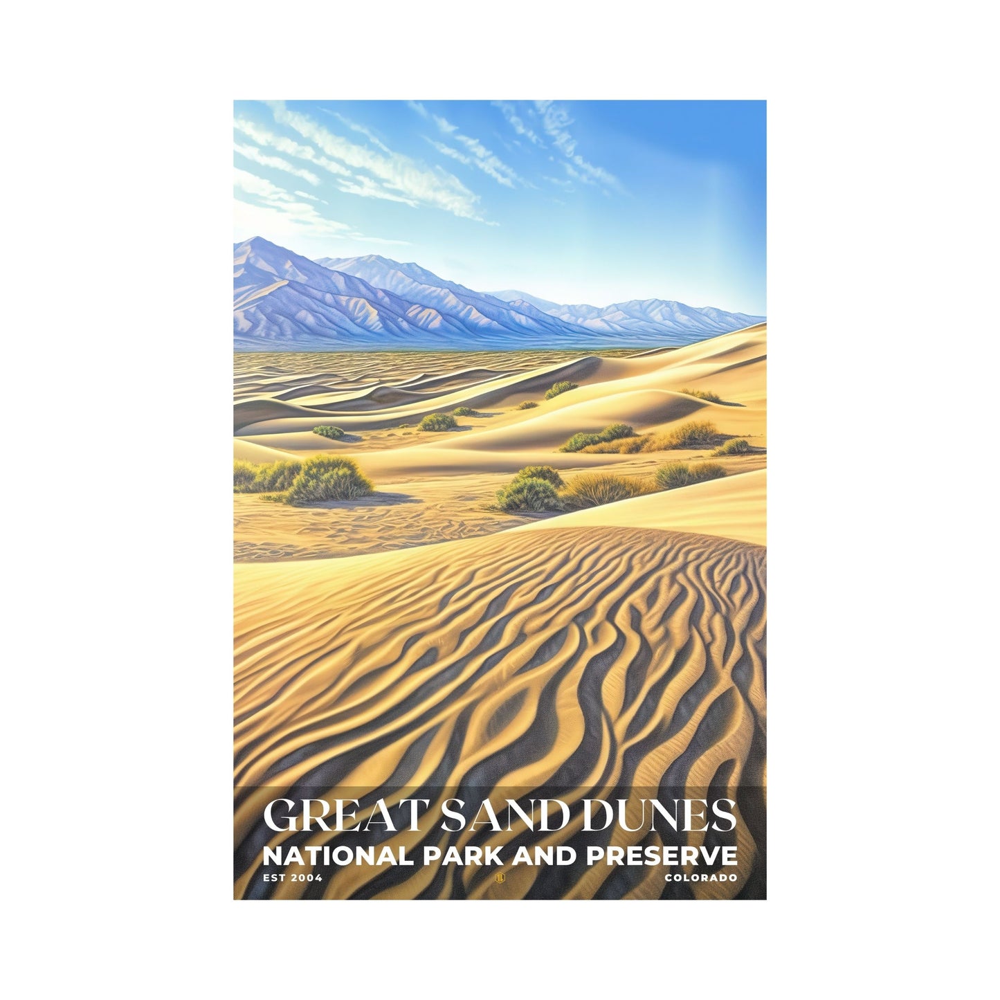 Great Sand Dunes National Park Poster | S02