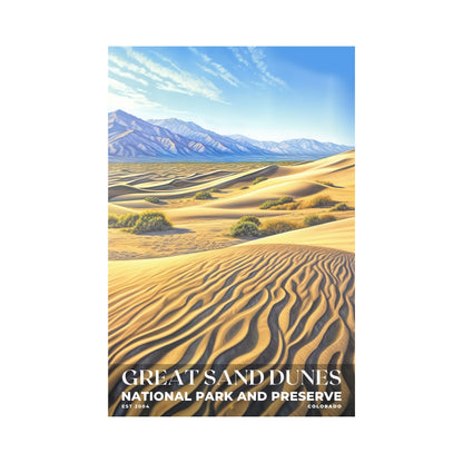 Great Sand Dunes National Park Poster | S02