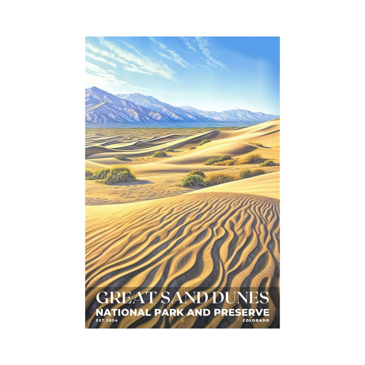 Great Sand Dunes National Park Poster | S02