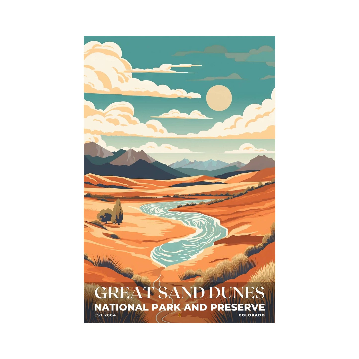 Great Sand Dunes National Park Poster | S05