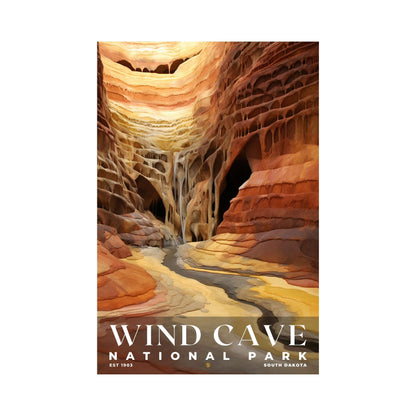 Wind Cave National Park Poster | S09