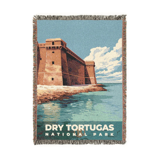 Dry Tortugas National Park Woven Blanket | S07