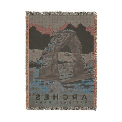 Arches National Park Woven Blanket | S17