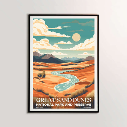 Great Sand Dunes National Park Poster | S05