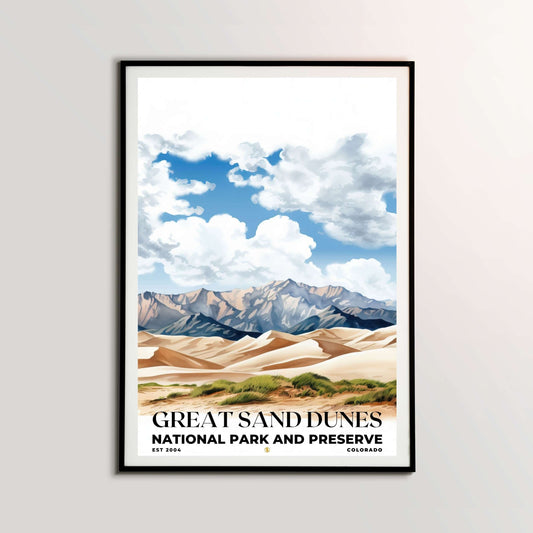 Great Sand Dunes National Park Poster | S04