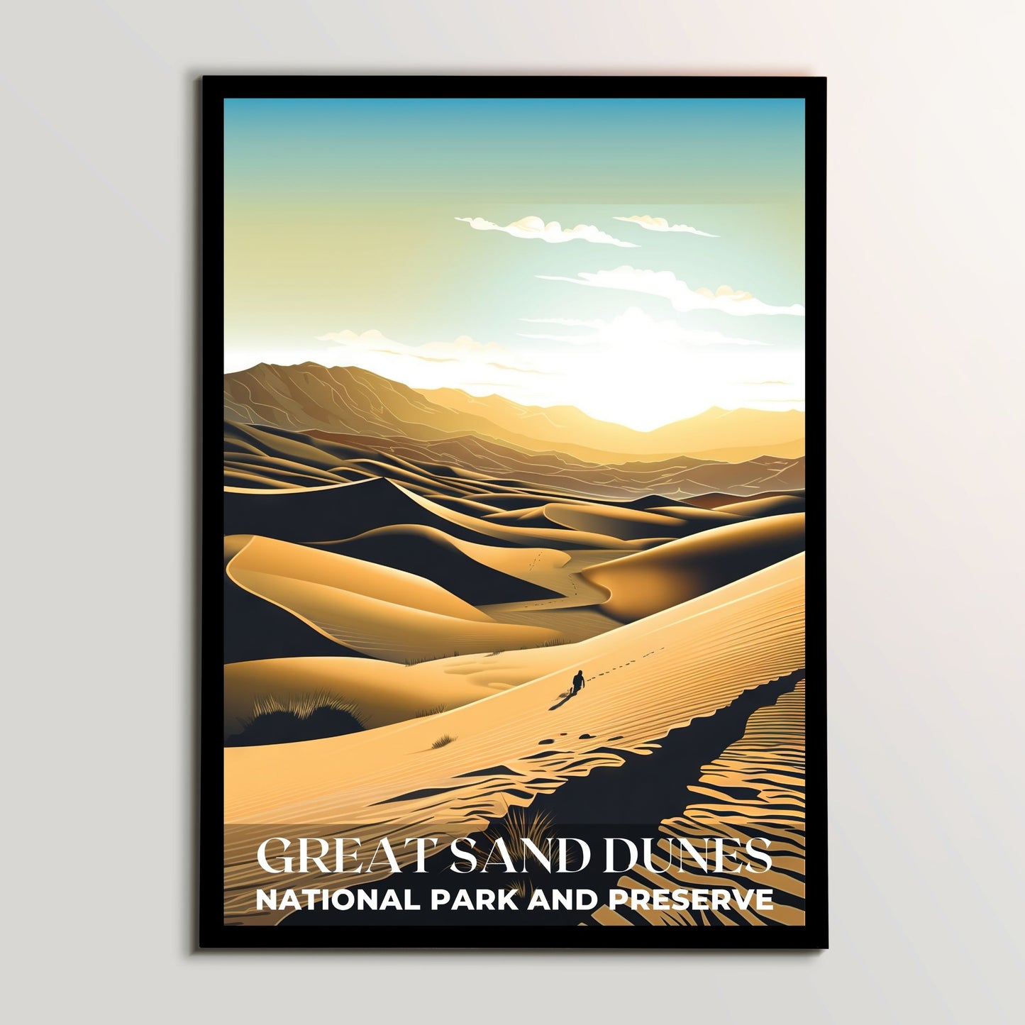 Great Sand Dunes National Park Poster | S01