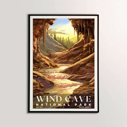 Wind Cave National Park Poster | S07