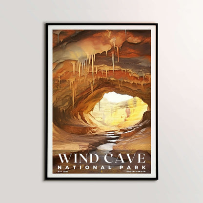 Wind Cave National Park Poster | S06