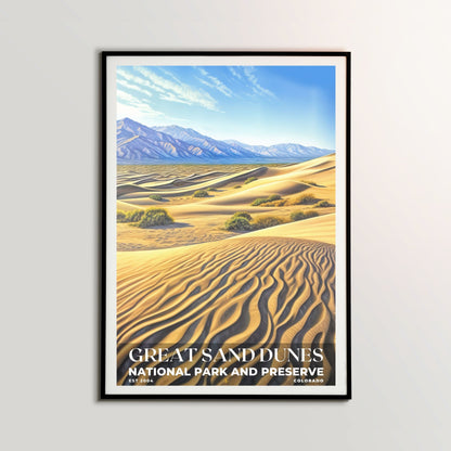 Great Sand Dunes National Park Poster | S02